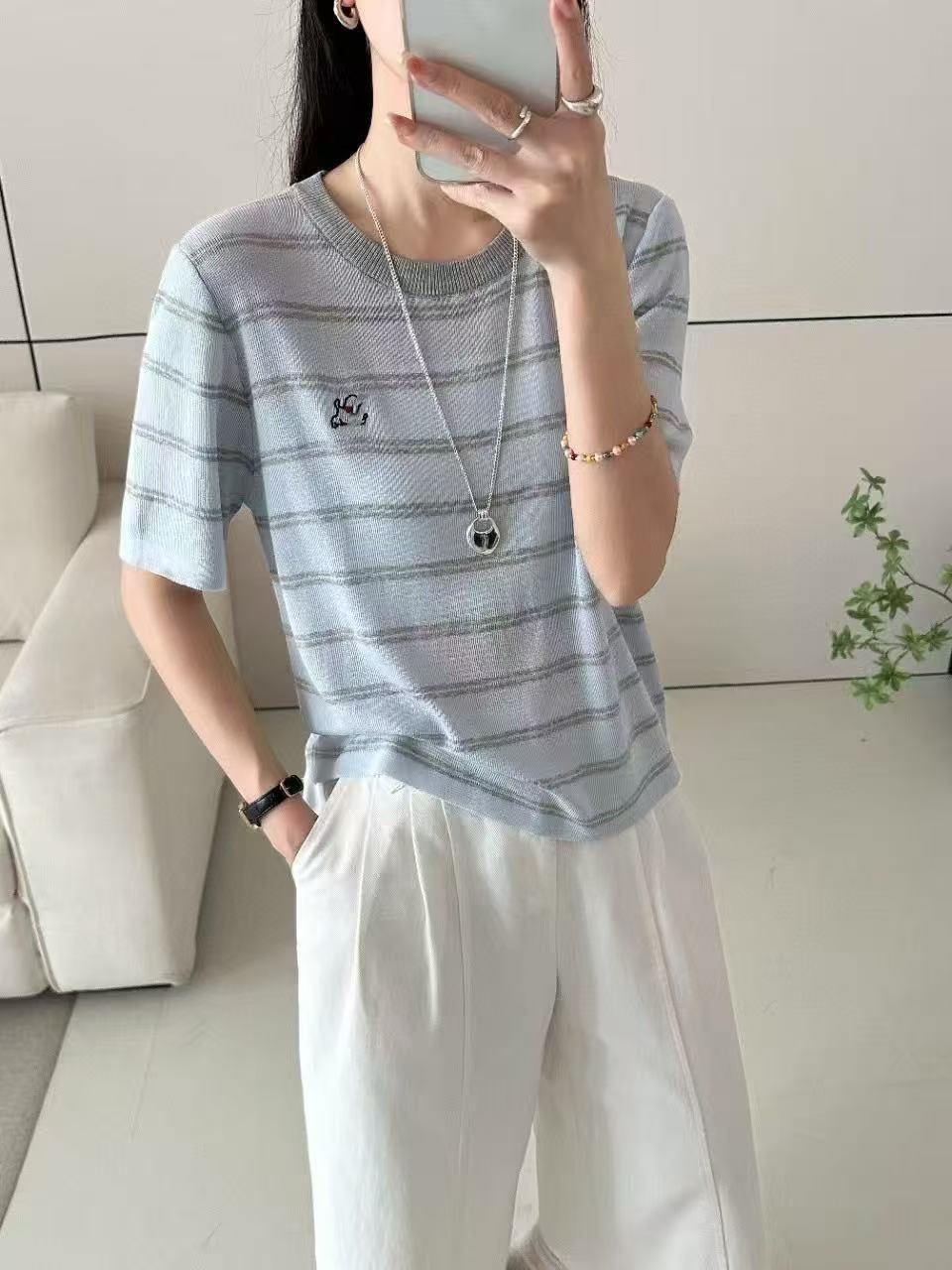 Twill knit T-shirt(副本) THOM TREND