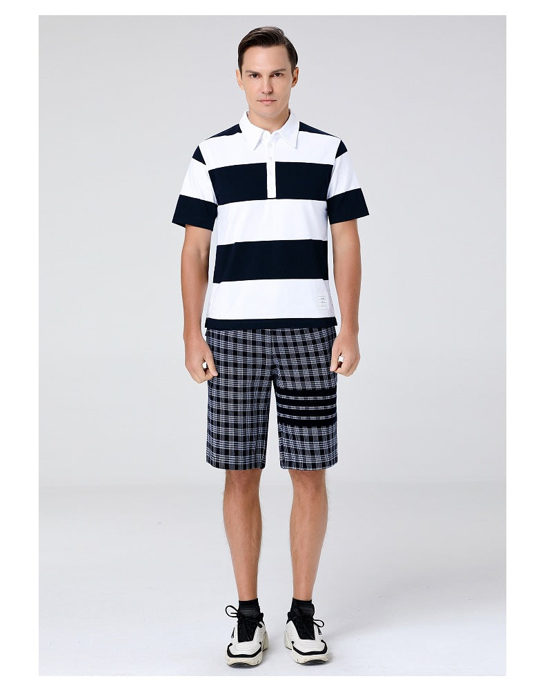 THOM Color-block jacquard sweater(复制) THOM TREND