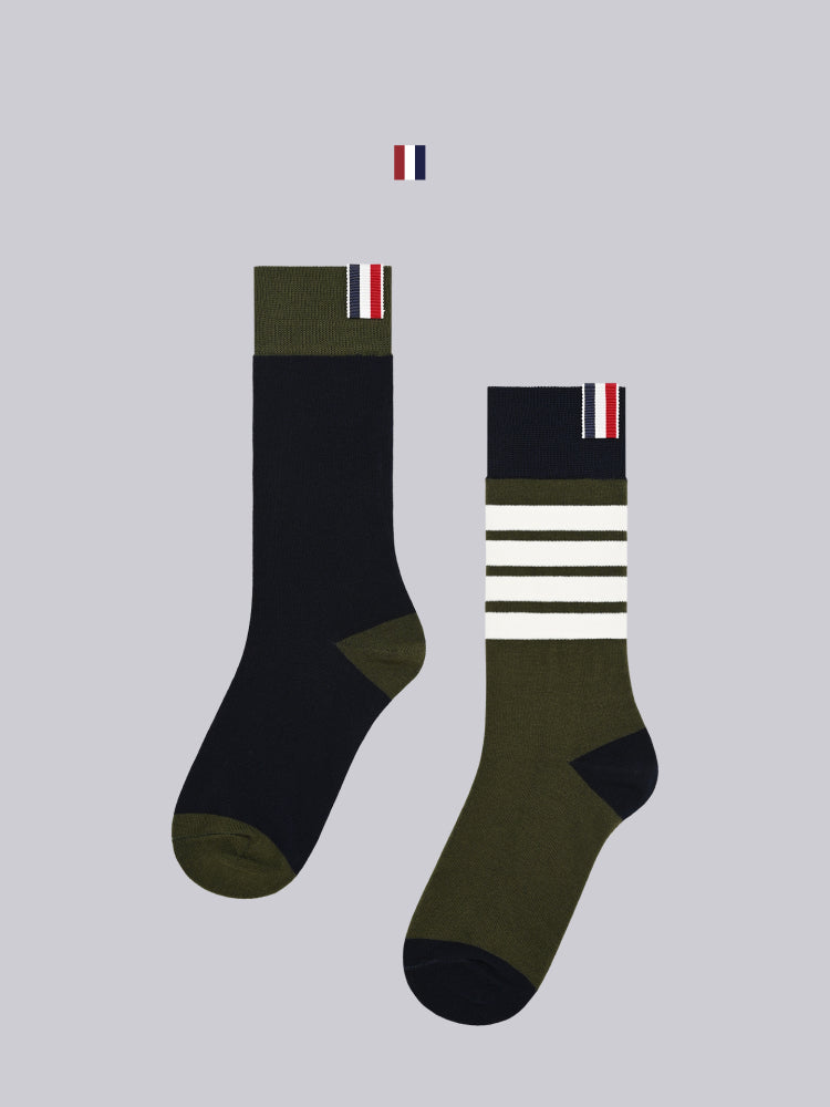 Color-blocked socks THOM TREND