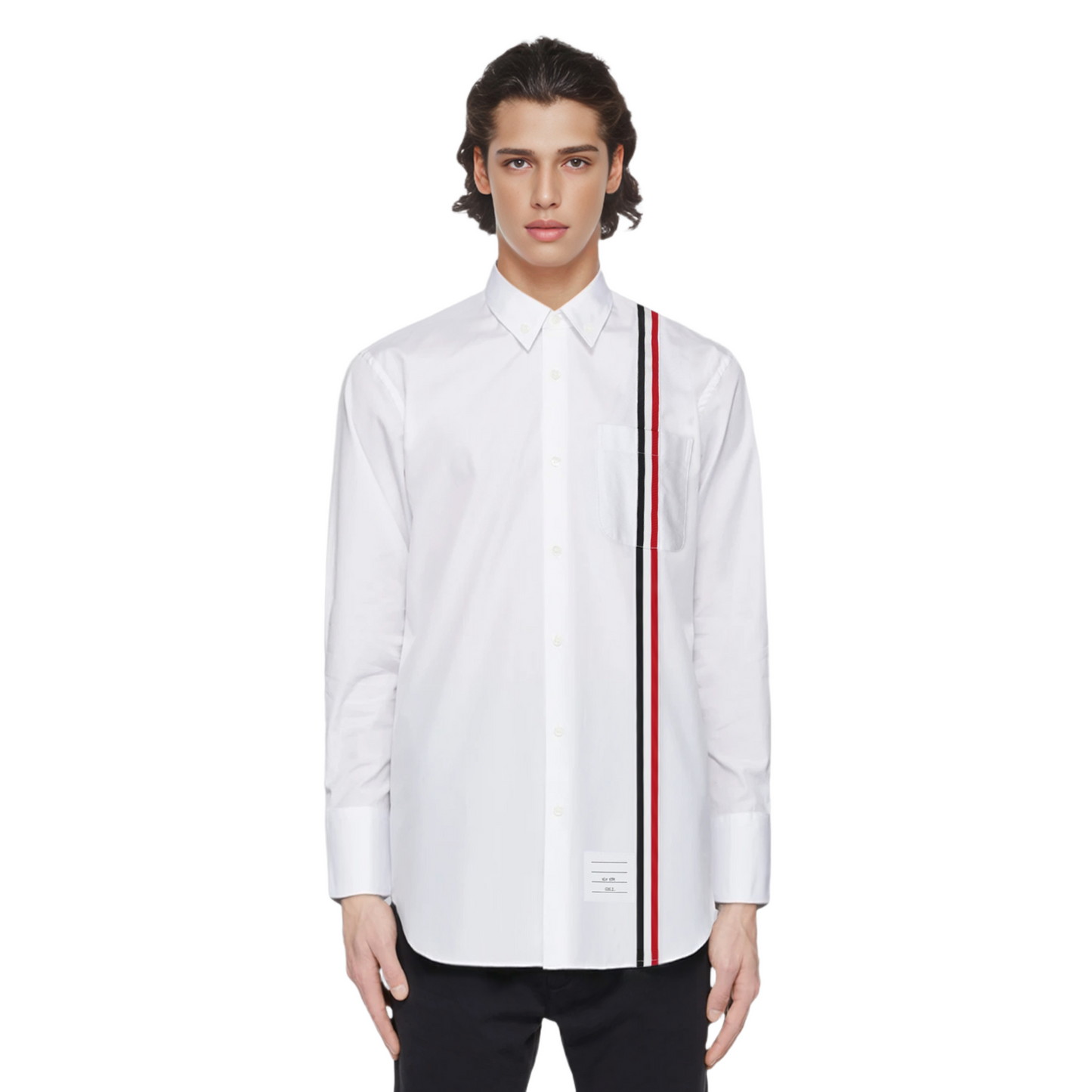 Front and back webbing shirt