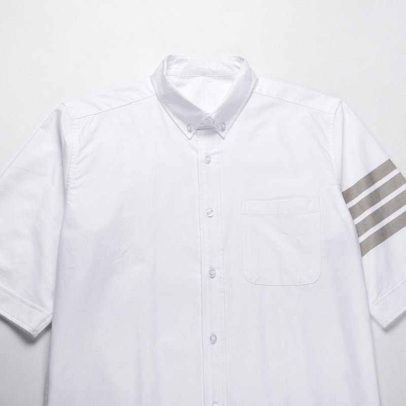 Double sleeve stripes Short shirt(复制) THOM TREND