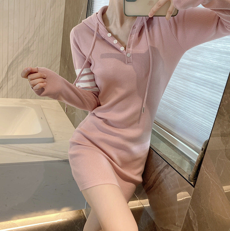 Contrast hem wool short skirt(复制) THOM TREND