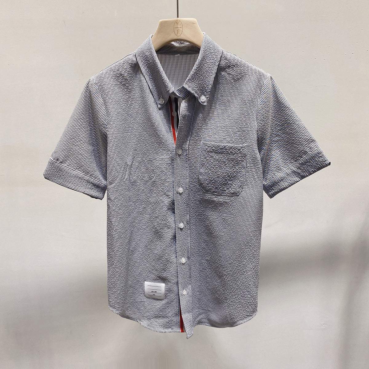 Puppy embroidered short sleeves(复制) THOM TREND