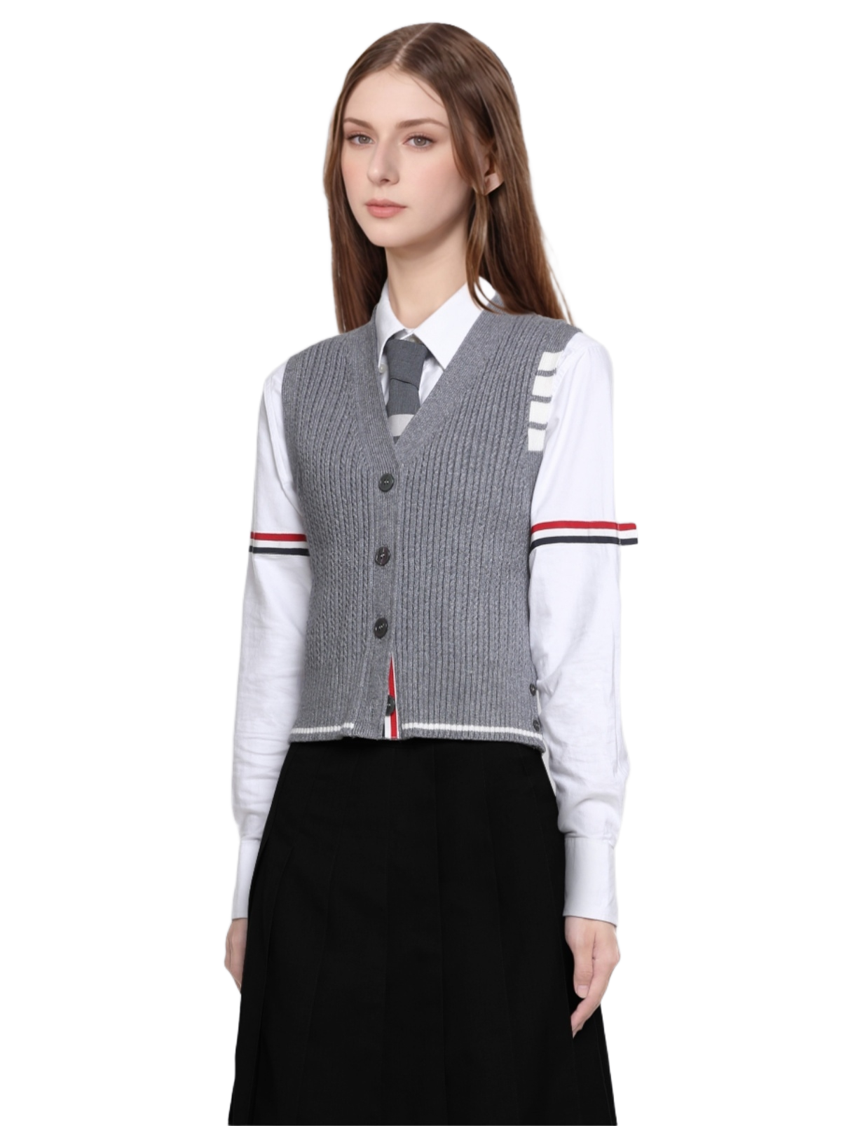 THOM Ribbon knitted cardigan(复制) THOM TREND