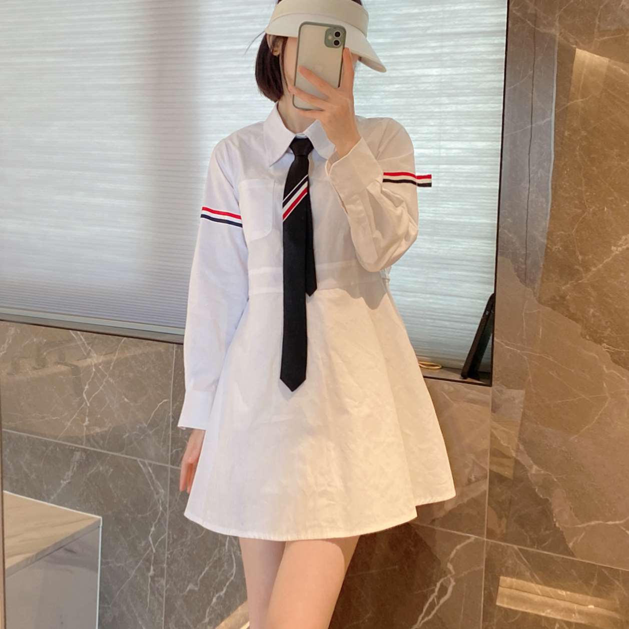 THOM Four stripes long sleeve shirt(复制) THOM TREND