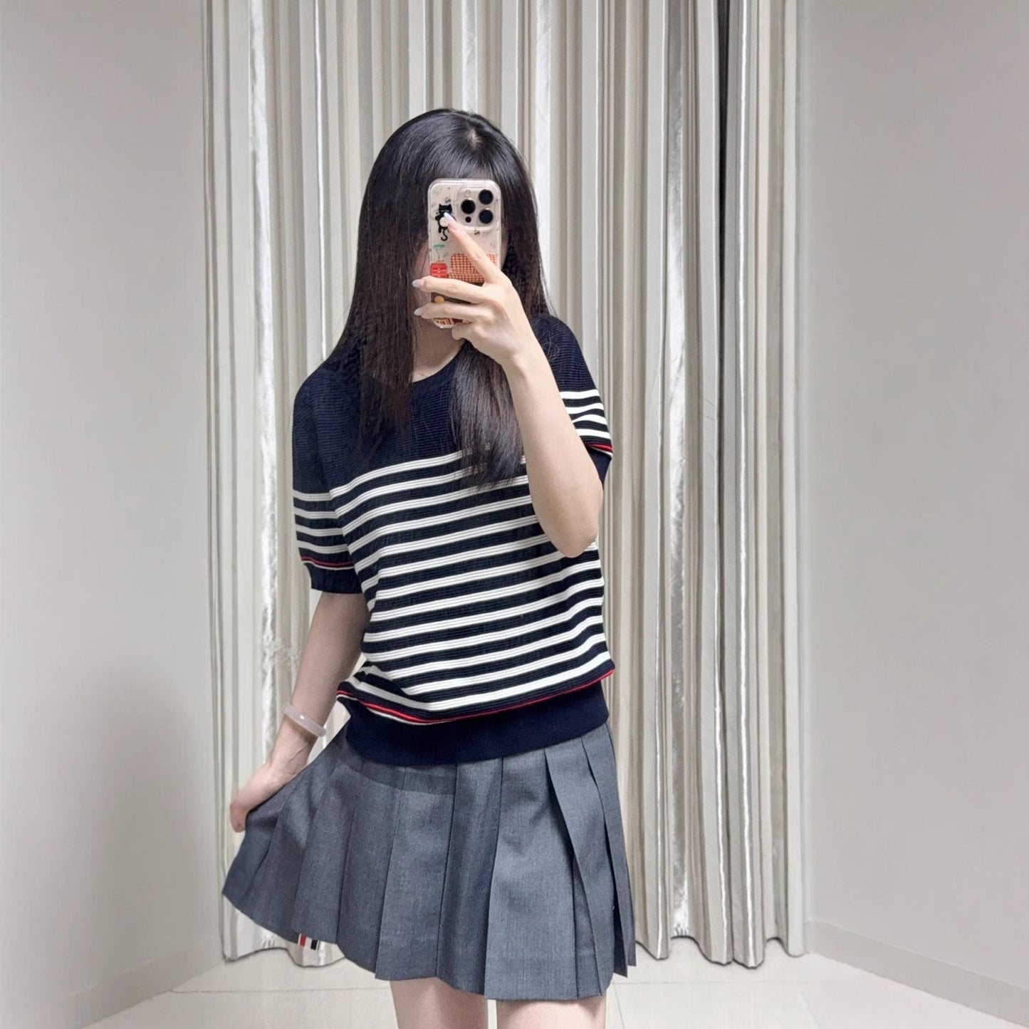 Puppy embroidered short sleeves(副本) THOM TREND