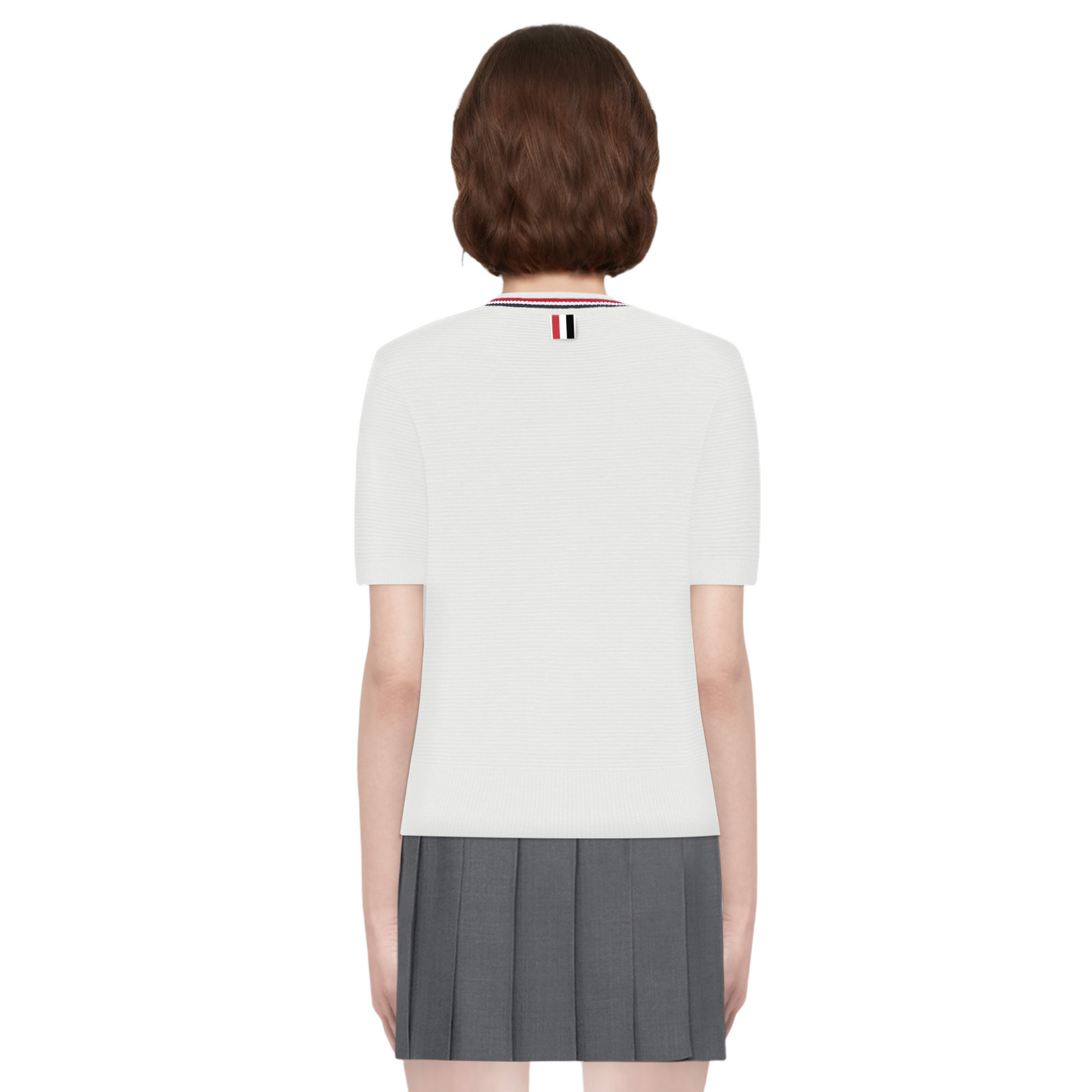 Women's Knitted Wool POLO Shirt(副本) THOM TREND