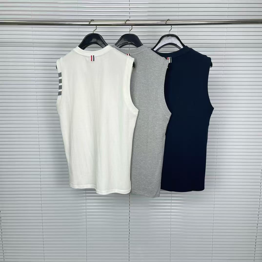 2025SS sleeveless T-shirt THOM TREND