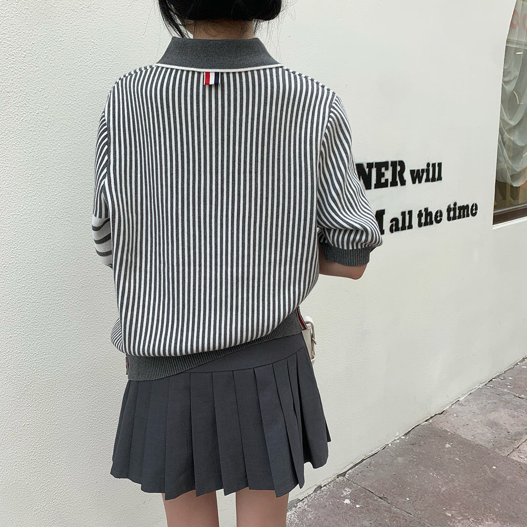 New Woven Pleated Skirt(副本) THOM TREND