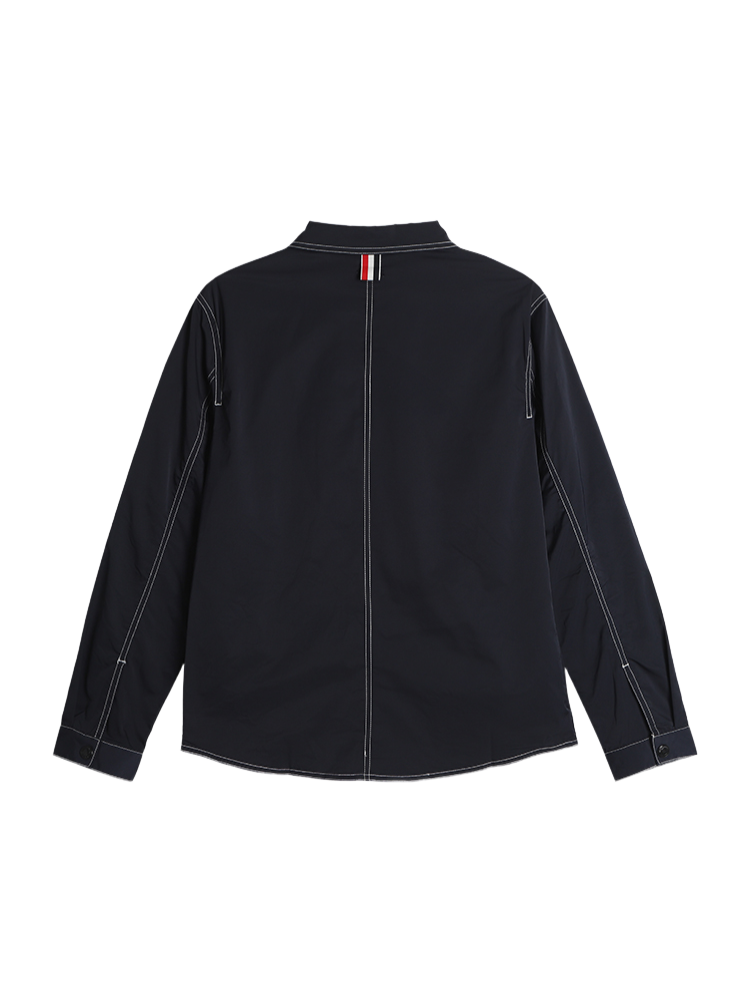 Men's gold button outer placket coat(副本) THOM TREND