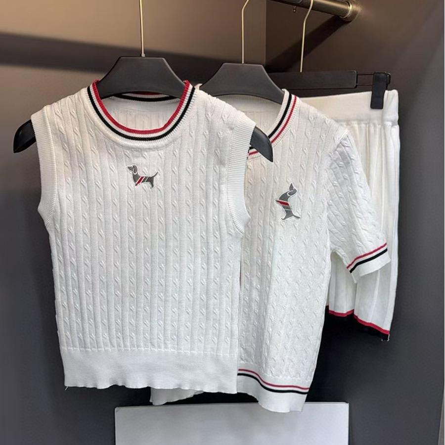 Women's Double Sleeve Label Shirt(复制) THOM TREND