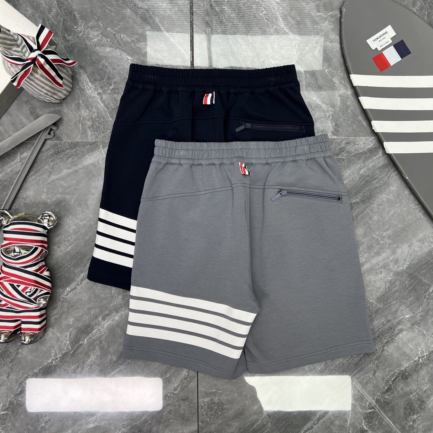 Colorblock Wave-Stripe Polo Tee – Unisex Summer Short Sleeve(副本) THOM TREND