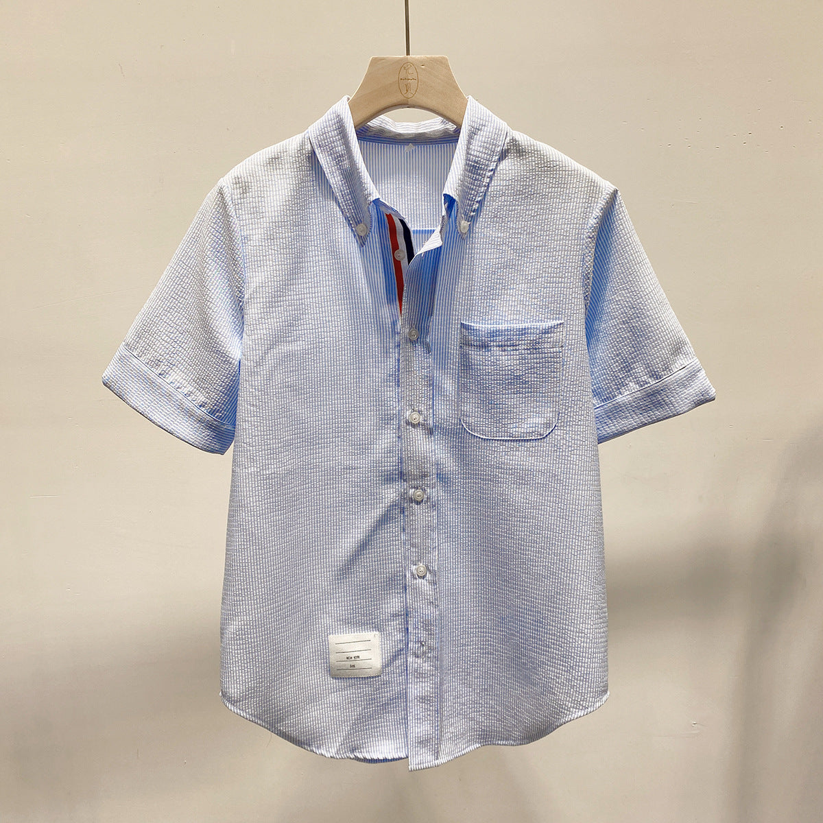Puppy embroidered short sleeves(复制) THOM TREND