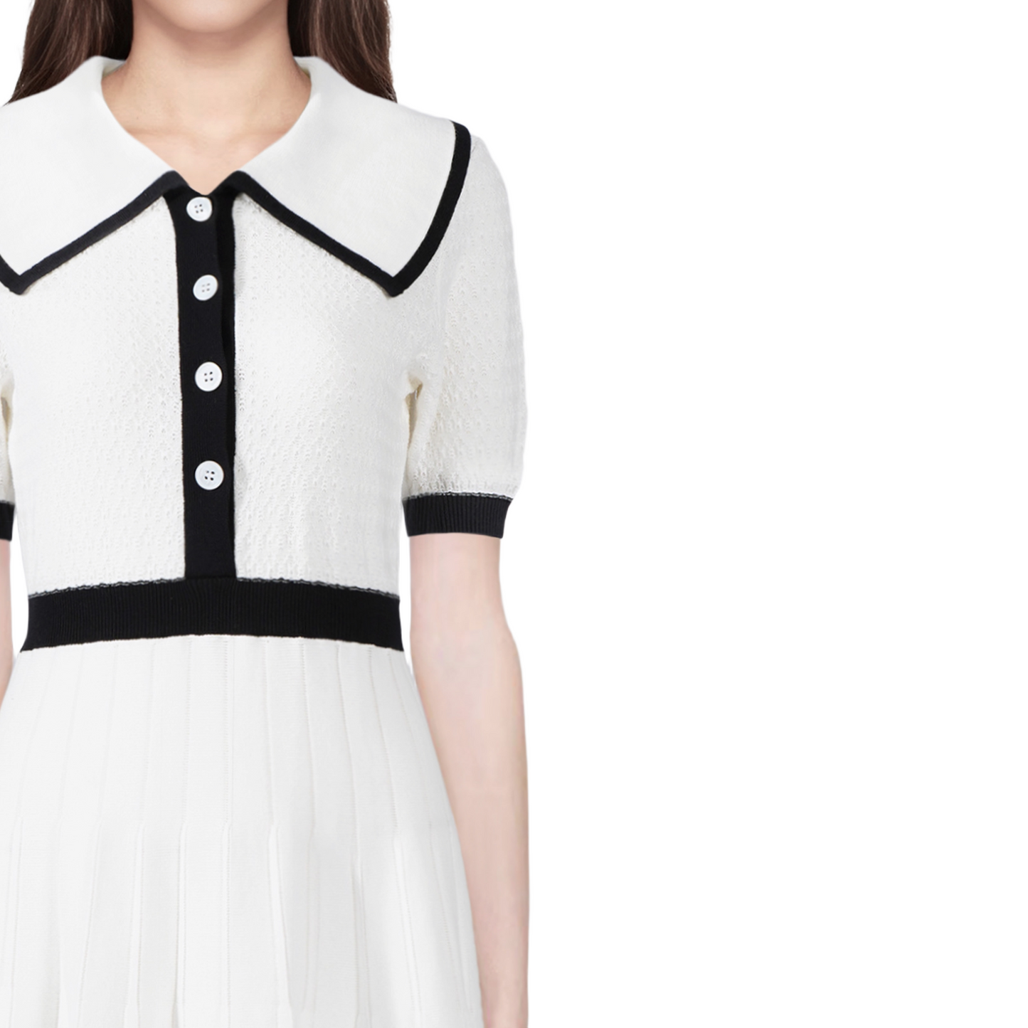 Ladies sleeveless lapel dress(副本) THOM TREND