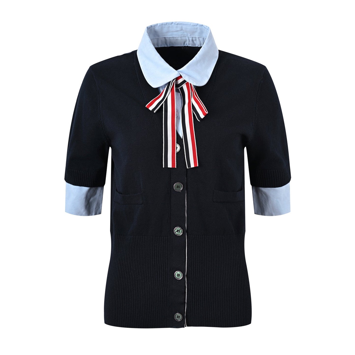 Women's Knitted Wool POLO Shirt(复制) THOM TREND