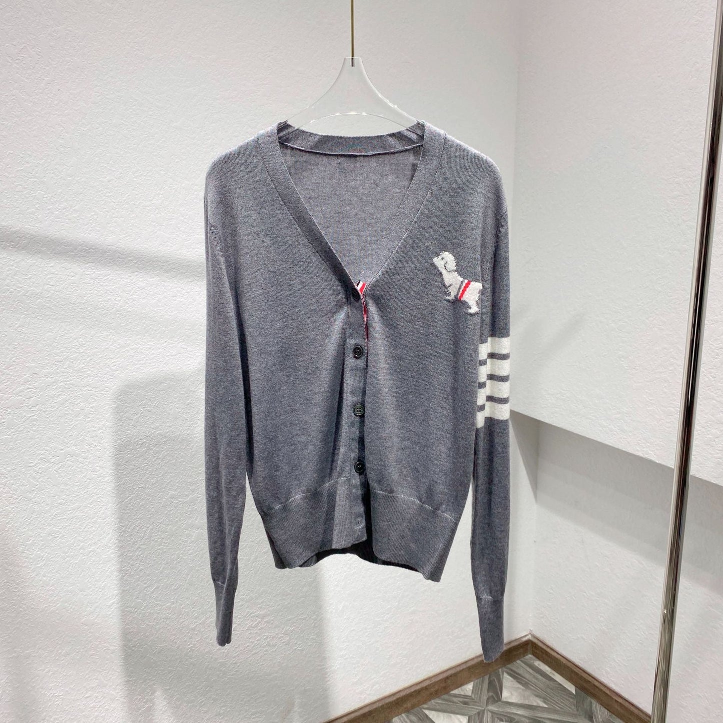 Women's jacquard cardigan sweater(副本) THOM TREND