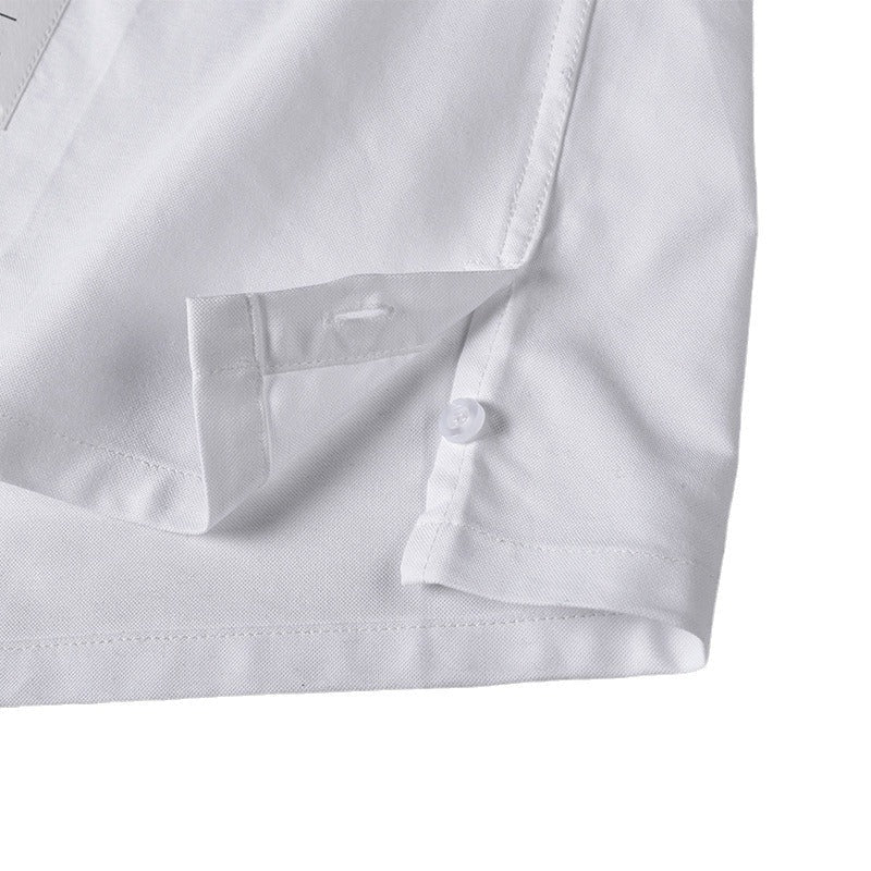 Men's striped short-sleeved shirt(复制) THOM TREND