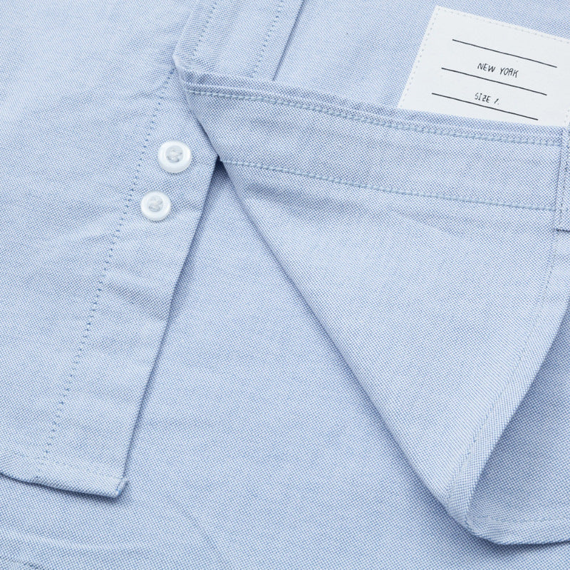 Double Sleeve Patches Contrast Shirt(副本) THOM TREND
