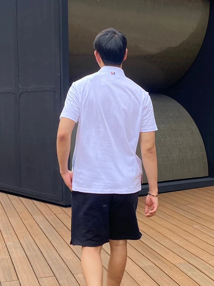 Unisex left and right colorblock T-shirt(副本) THOM TREND