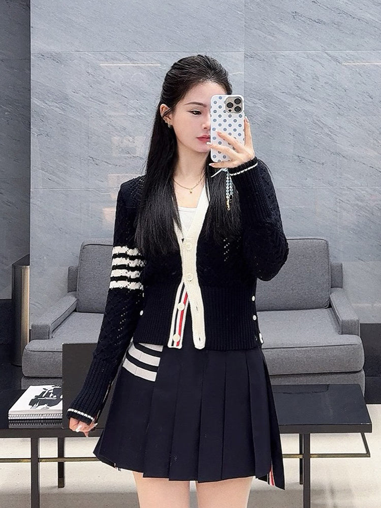 2025SS Women's knitted cardigan THOM TREND