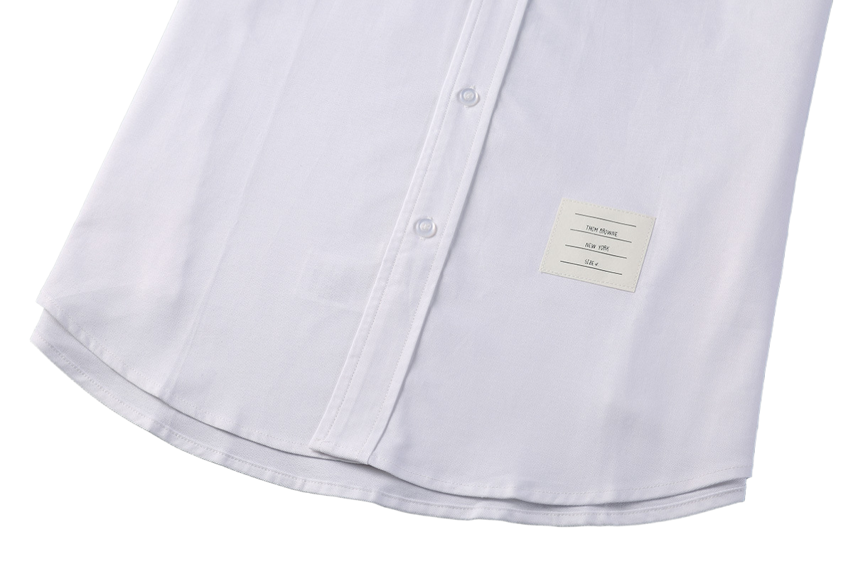 Men's striped short-sleeved shirt(复制) THOM TREND