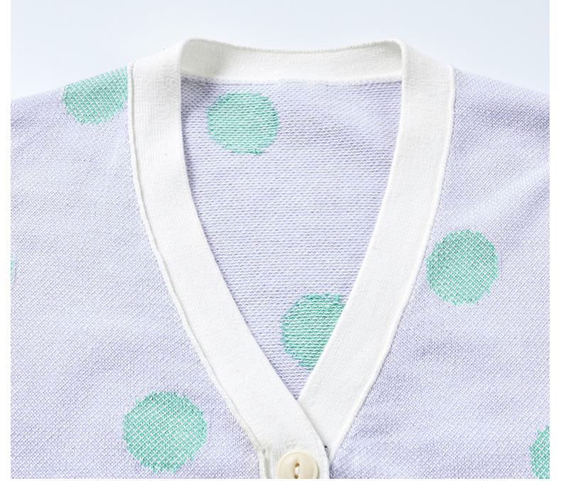 Four-Stripe Pink V-Neck Cardigan(副本) THOM TREND