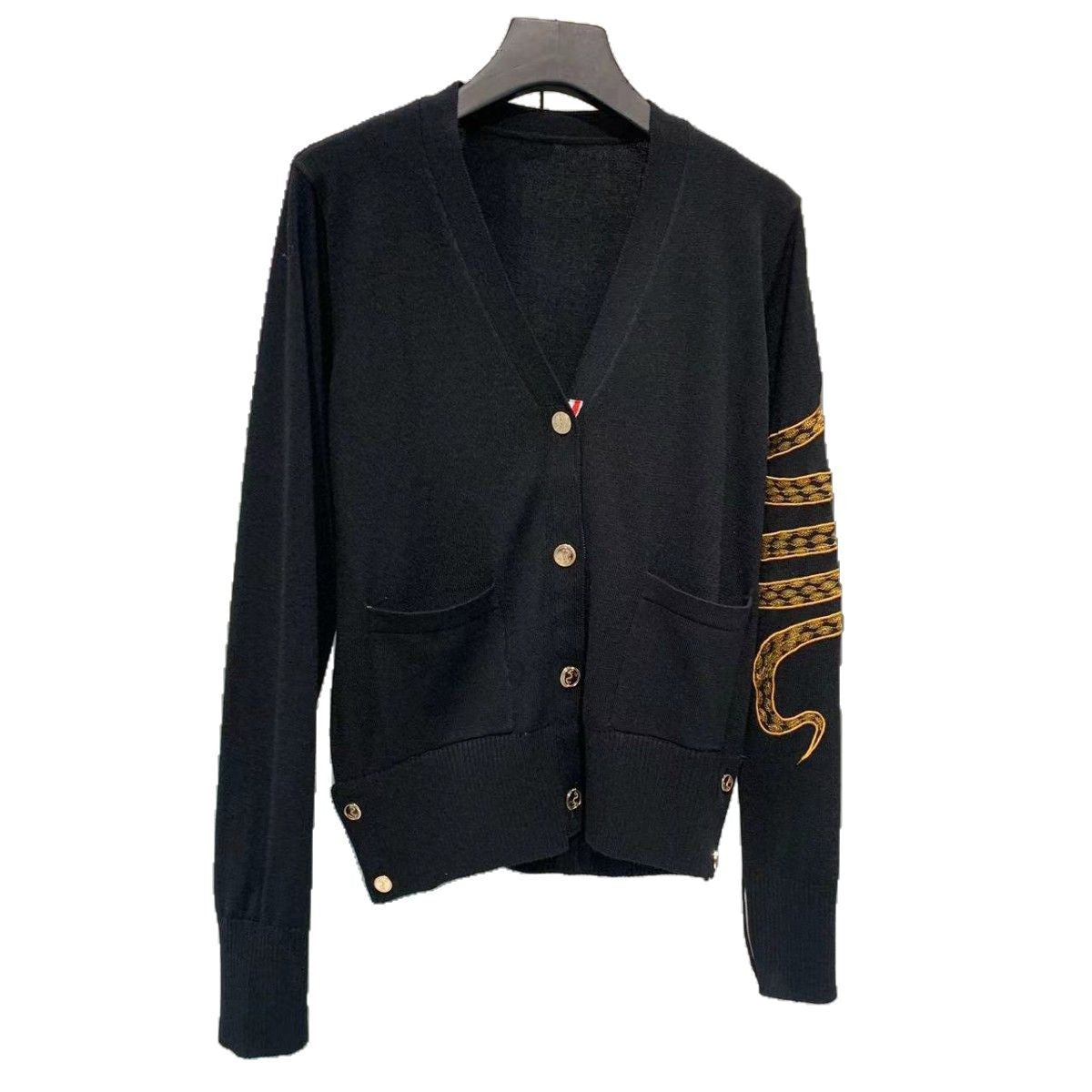 THOM Lapel knitted sweater jacket(复制) THOM TREND