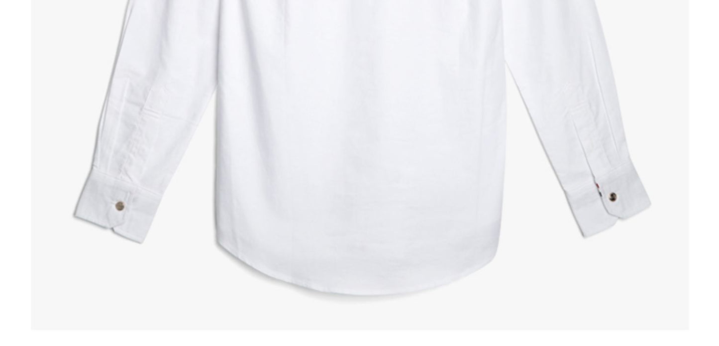 2025SSS Striped shirt with collar THOM TREND