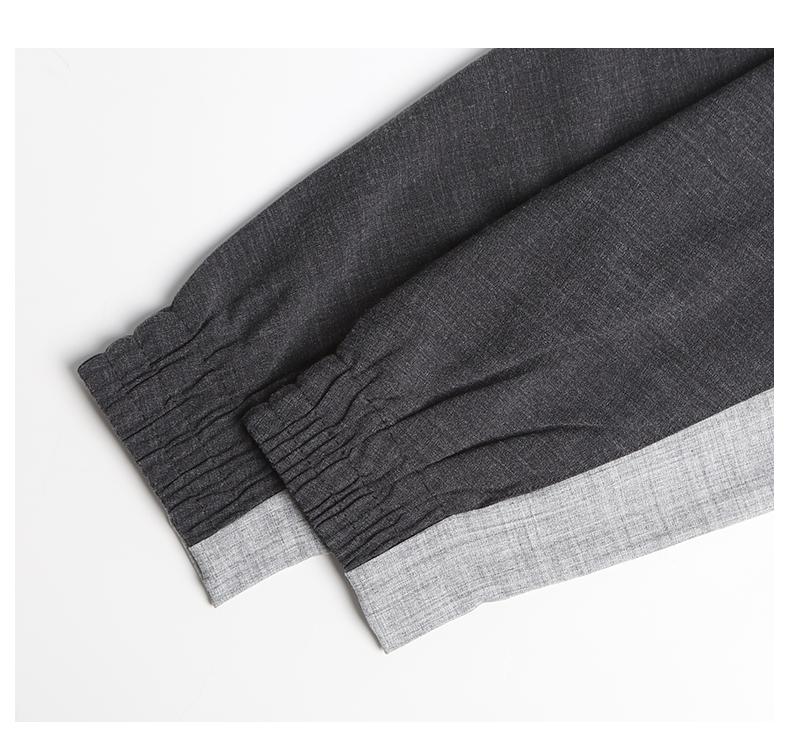 Men's gold button outer placket coat(副本) THOM TREND