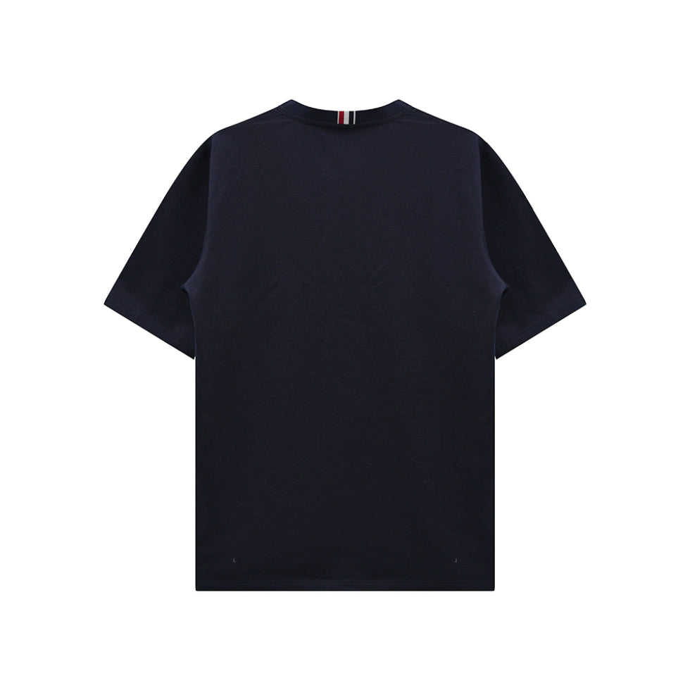 Men's bird graffiti short-sleeved T-shirt(副本) THOM TREND