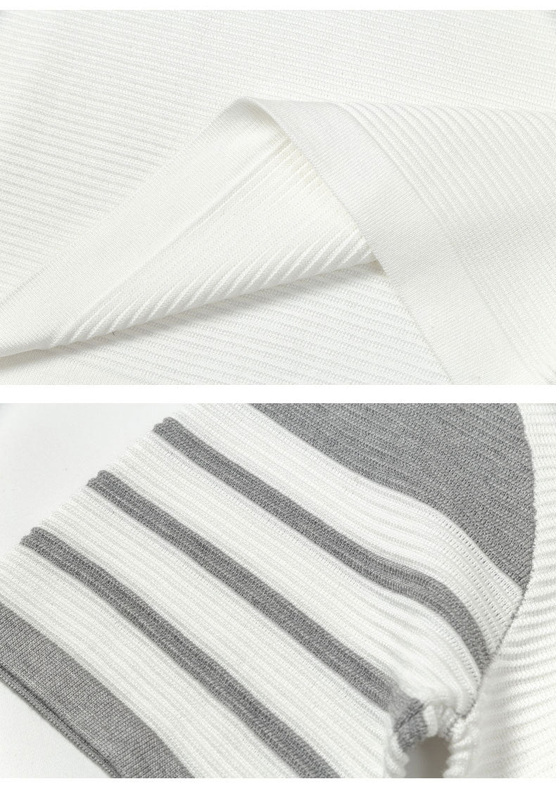 Color patchwork T-shirt(副本) THOM TREND