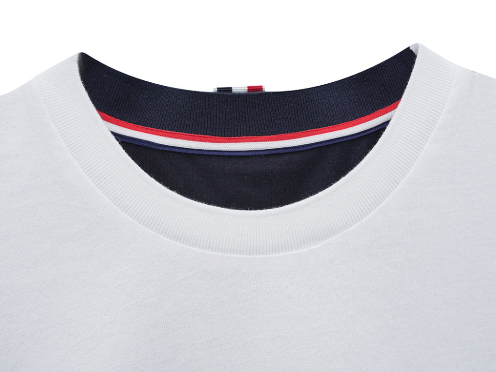 Men's bird graffiti short-sleeved T-shirt(副本) THOM TREND