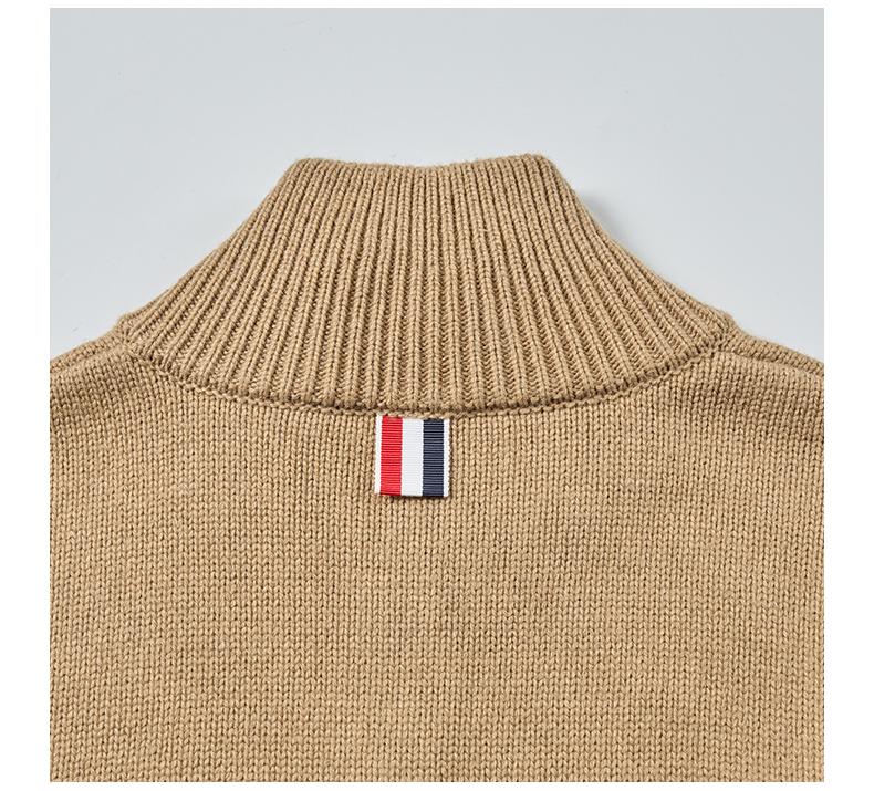 2025SS Goose Intarsia Sweater THOM TREND