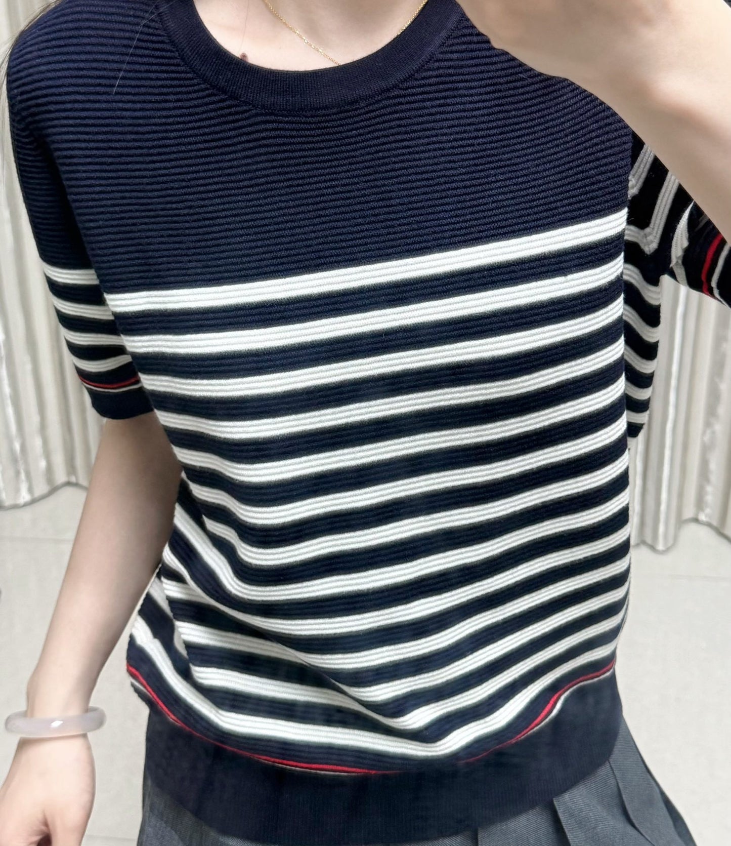 Puppy embroidered short sleeves(副本) THOM TREND