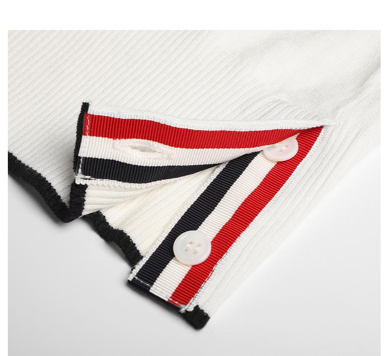 Women's Knitted Wool POLO Shirt(副本) THOM TREND