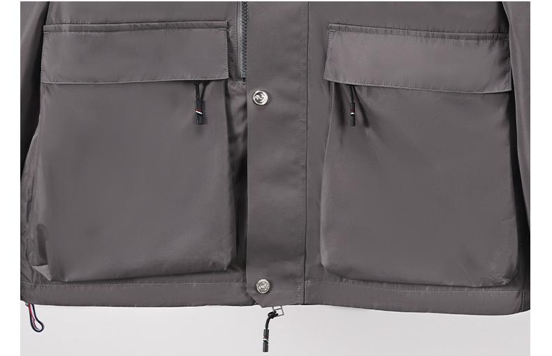 Men's corduroy jacket with hood(副本) THOM TREND