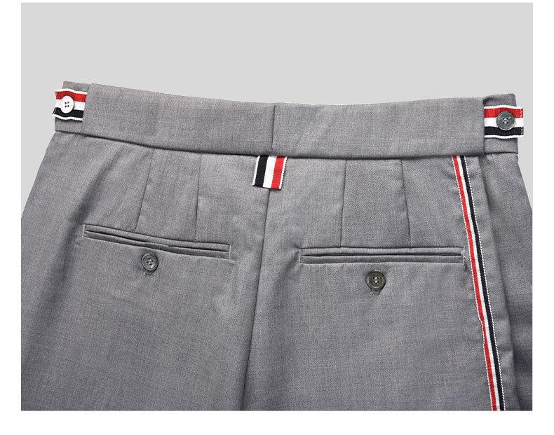 2025SS Men's striped suit shorts THOM TREND