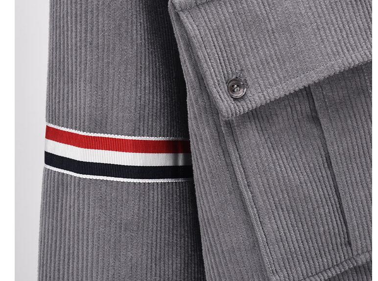 Men's colorblock denim jacket(副本) THOM TREND