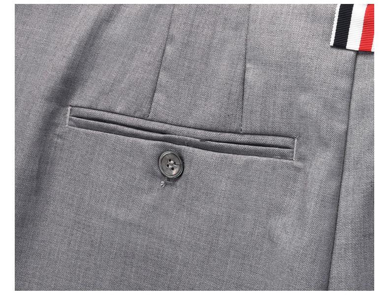 2025SS Men's striped suit shorts THOM TREND