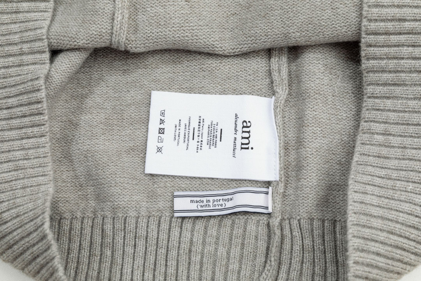 2026 AMI PARIS Collar Sweater THOM TREND