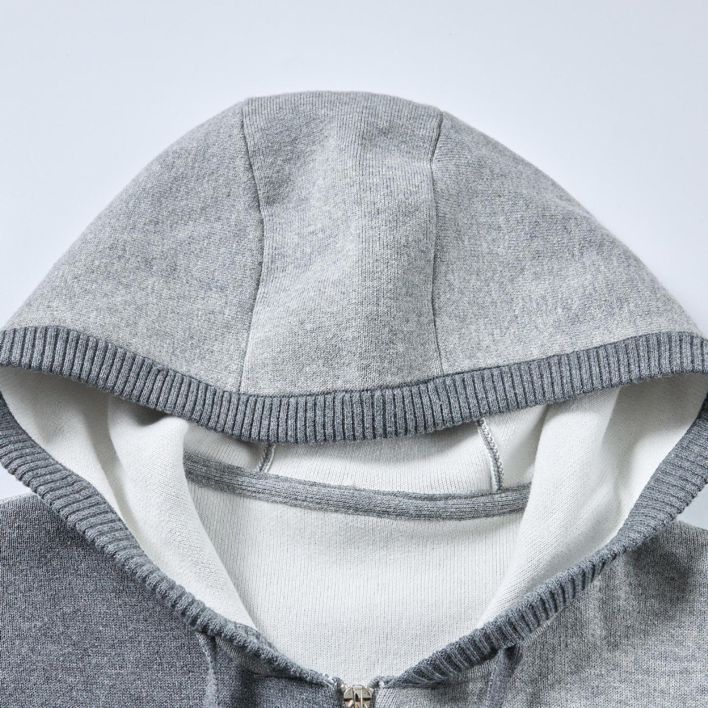 2025SS Left and right colorblock hoodie THOM TREND