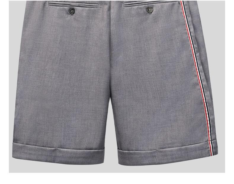 2025SS Men's striped suit shorts THOM TREND