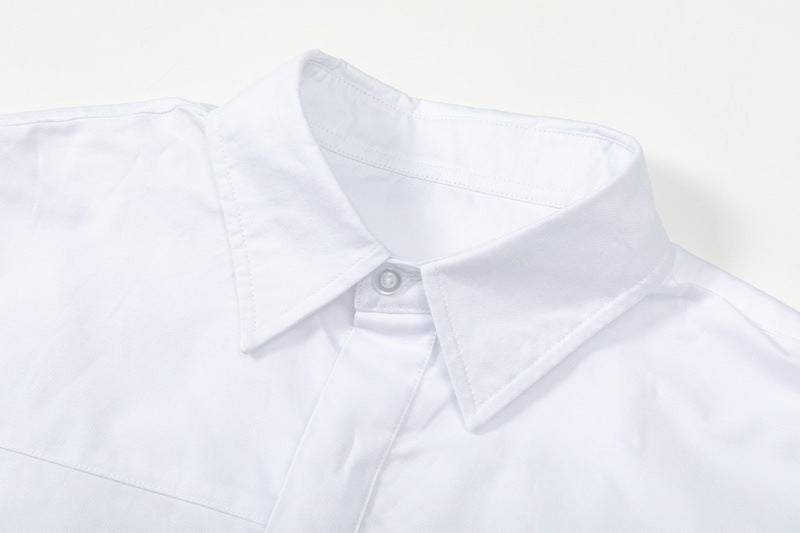 Unisex all-over embroidered shirt(副本) THOM TREND