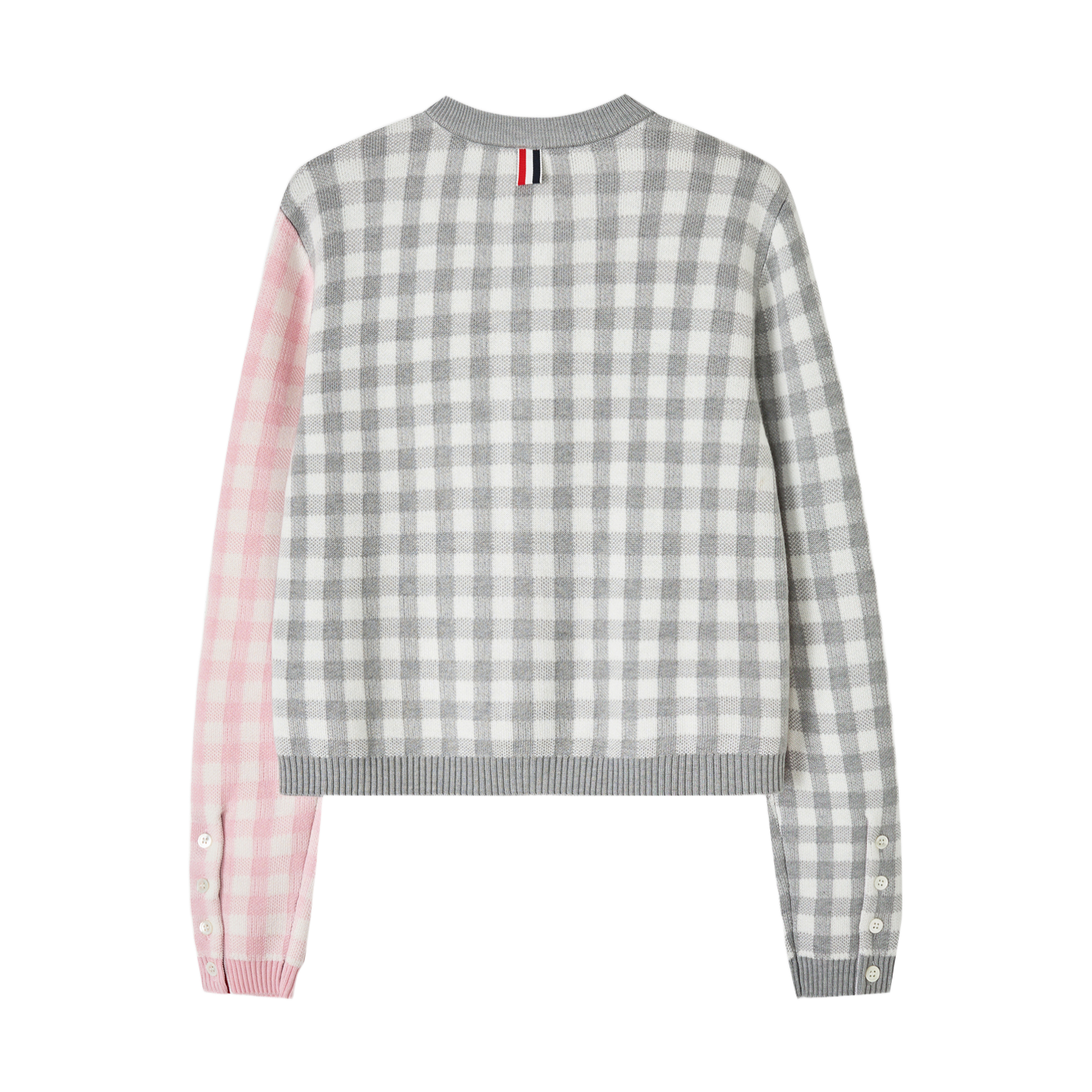 2025SS Wool plaid cardigan THOM TREND