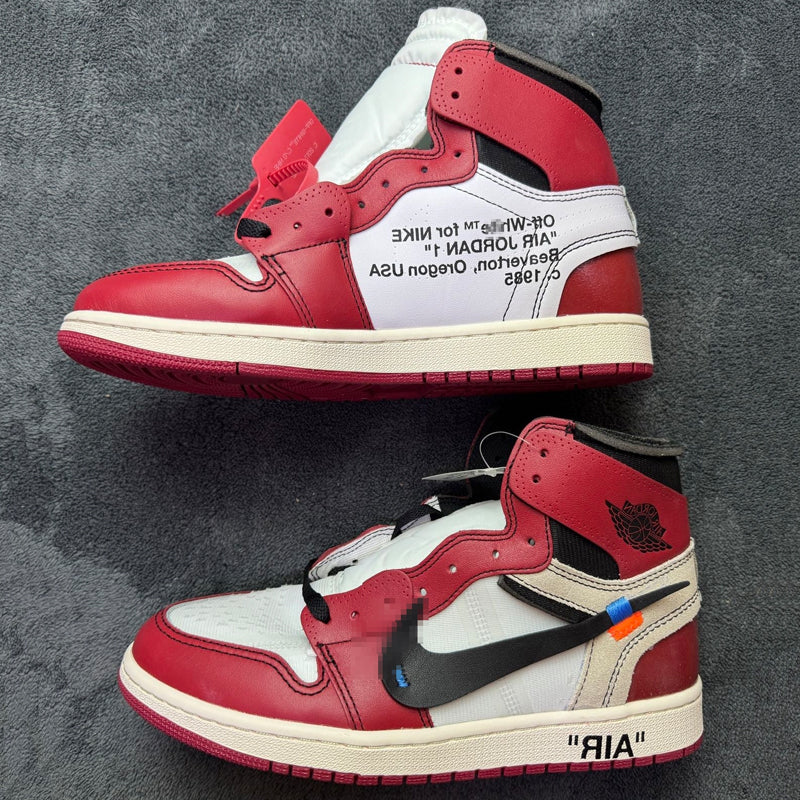 OFF-Whlte co-branded high-top sneakers #46 4-Bar