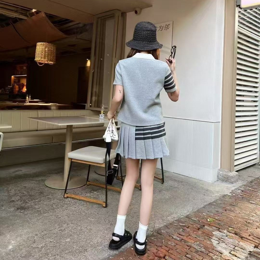 Puppy embroidered short sleeves(副本) THOM TREND