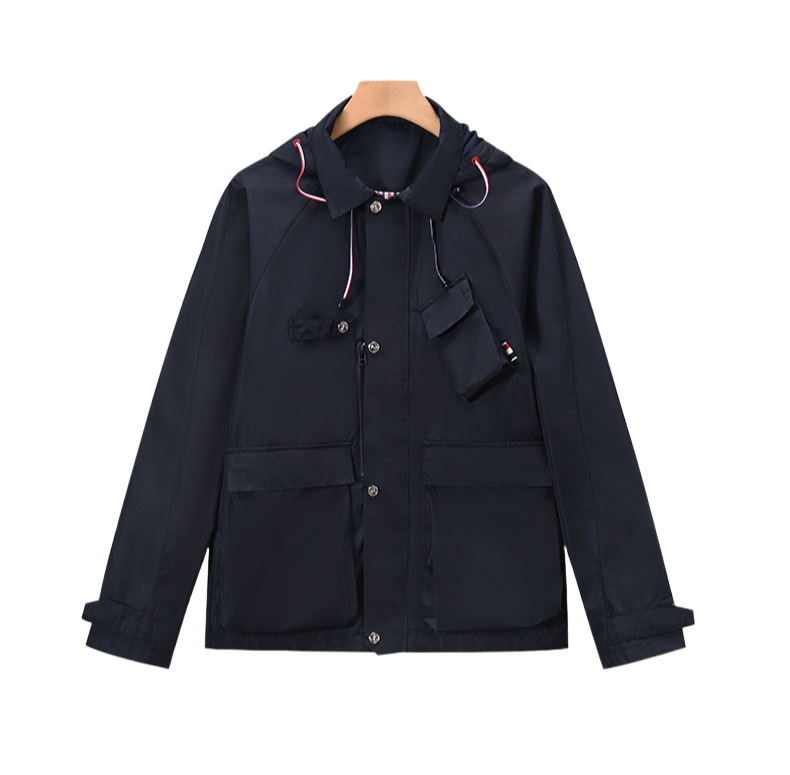 Men's corduroy jacket with hood(副本) THOM TREND
