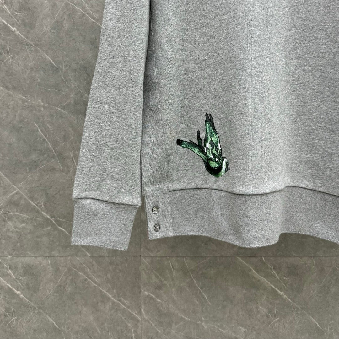 2025SS Canary embroidered sweatshirt THOM TREND