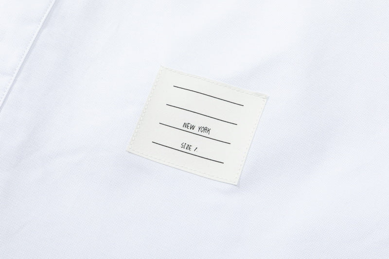 Unisex all-over embroidered shirt(副本) THOM TREND