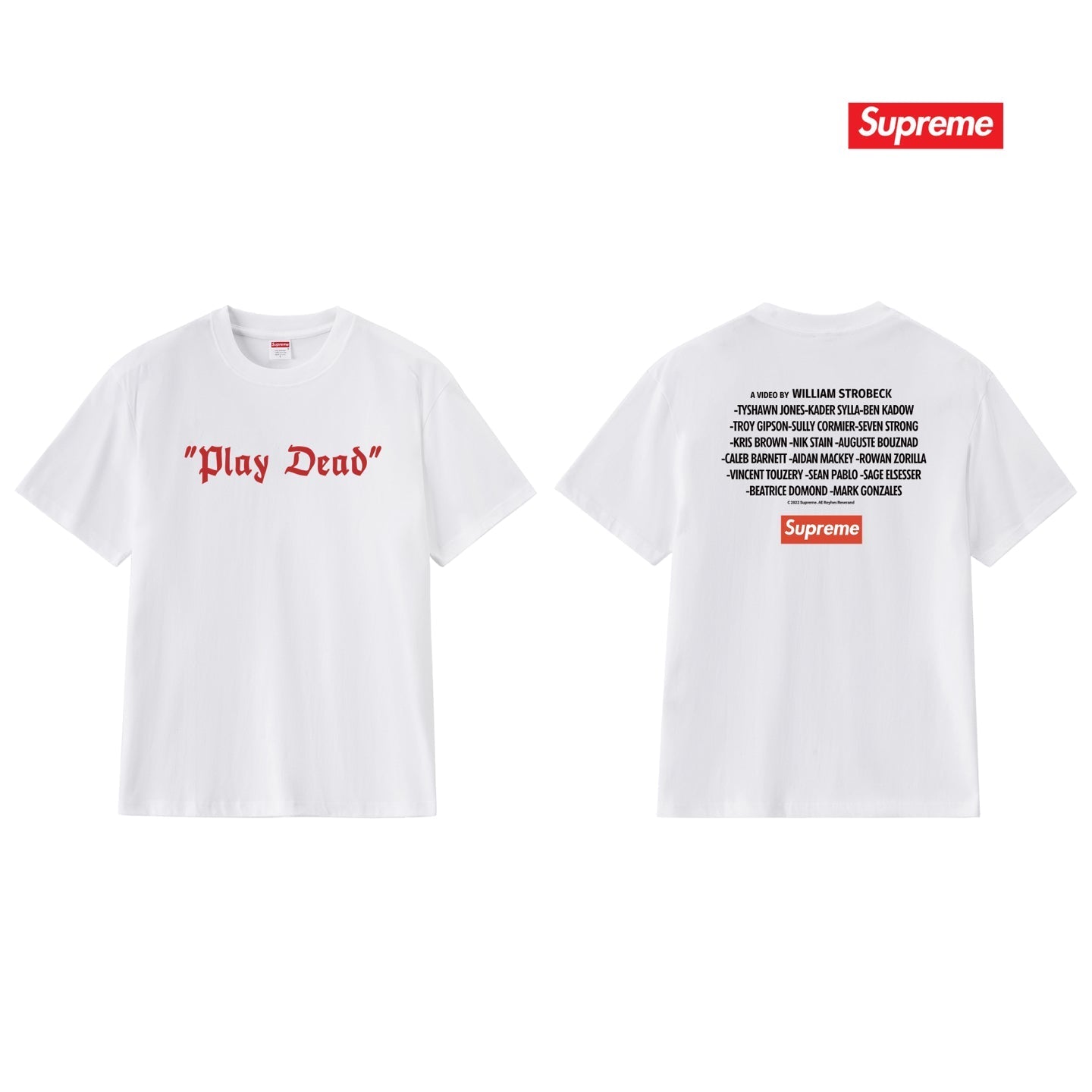 Letter Print Unisex Cotton T-Shirt THOM TREND